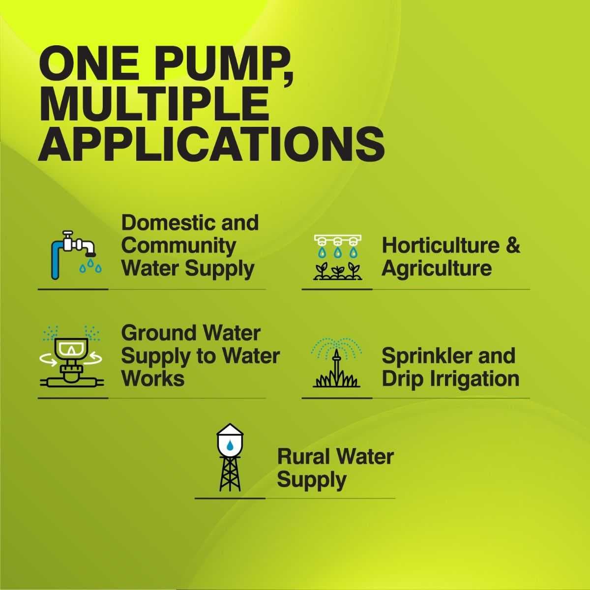 Borewell Submersible Pump(black) - Image 2
